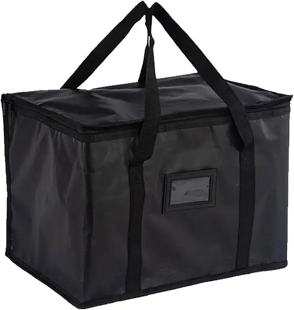 JOYVOX Large Insulated Food Delivery Bag - Hot & Cold Thermal Catering Bag