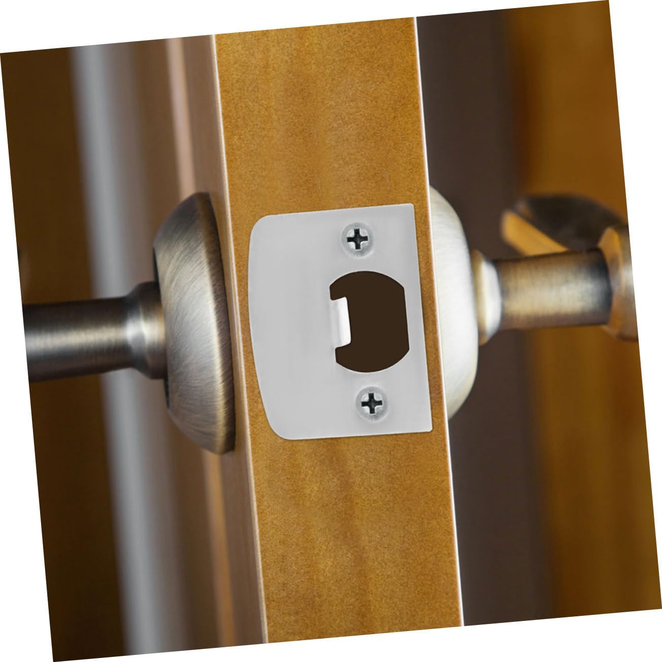 6pcs Stainless Steel Deadbolt Strike Plate for Sliding Screen Doors