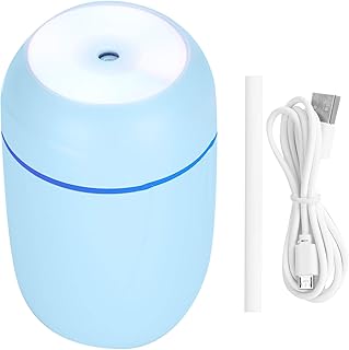 Generic Cool Mist Humidifier, USB Charging Ultrasonic Cool Mist, 300ML Large Capacity for Essential Oils Home Office(Blue)'