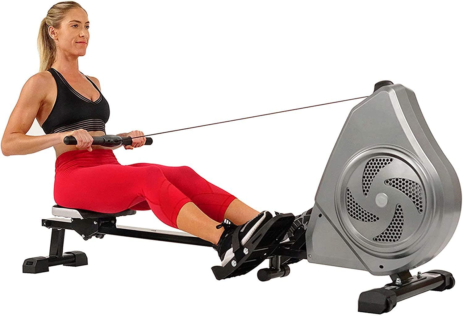 OMaju Vogatore Magnetico Vogatore Pieghevole per la casa Vogatore a Controllo Magnetico Attrezzatura per Il Fitness per l'allenamento di Esercizi per Tutto Il Corpo