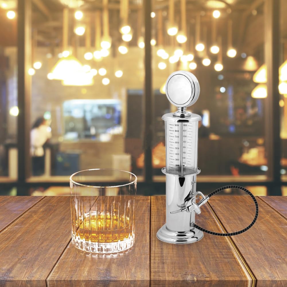 Distributeur de bière, mini distributeur d'alcool 1000 cc fût de bière station de vin tour de boissons gazeuses pompe à essence système de distribution de bouteilles d'alcool maison pompe