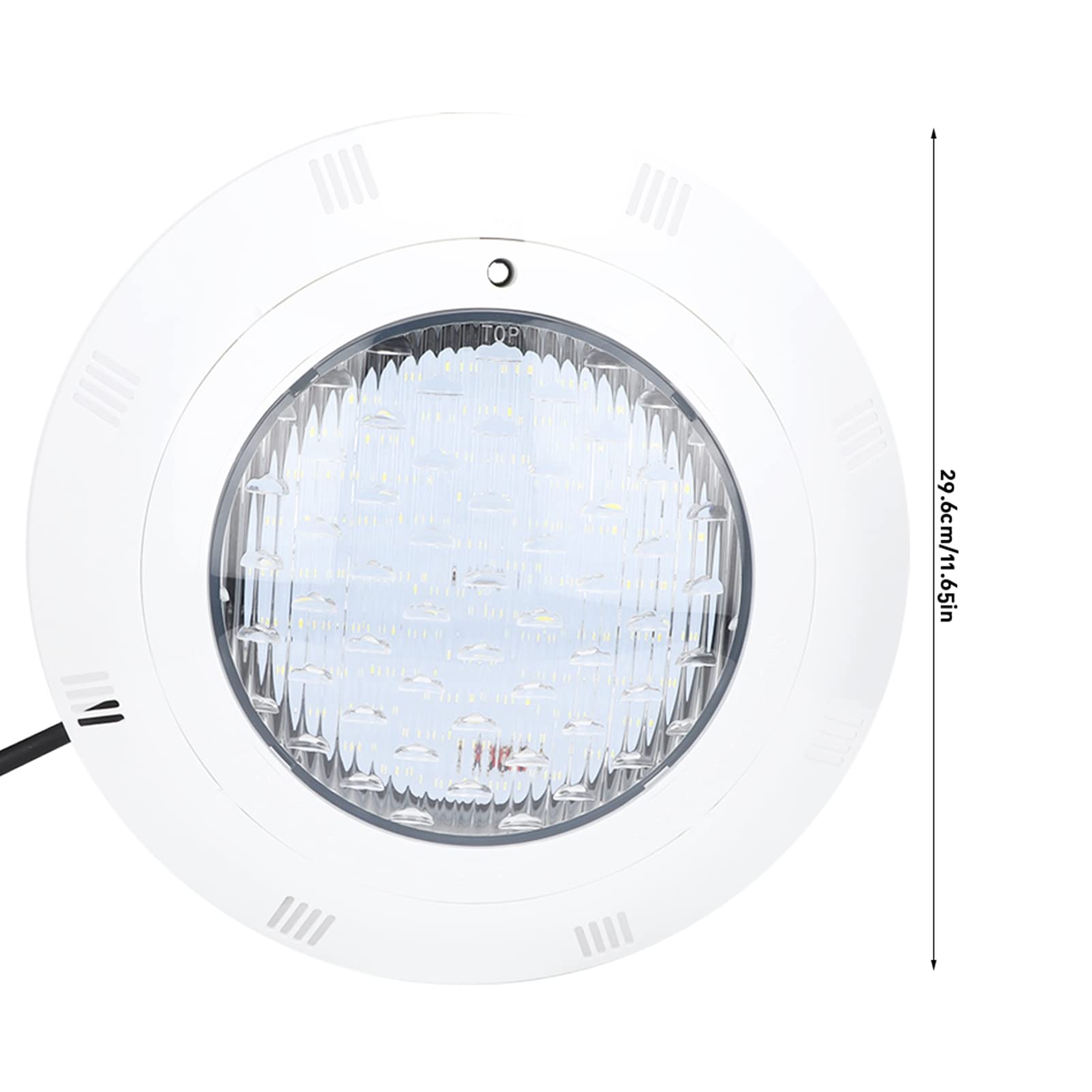 Jeffergarden AC12V 40W RGB-LED-Schwimmbadleuchte Langlebige ABS-Unterwasserleuchte mit 360 LEDs für Parks Gärten und Salzwasserpools