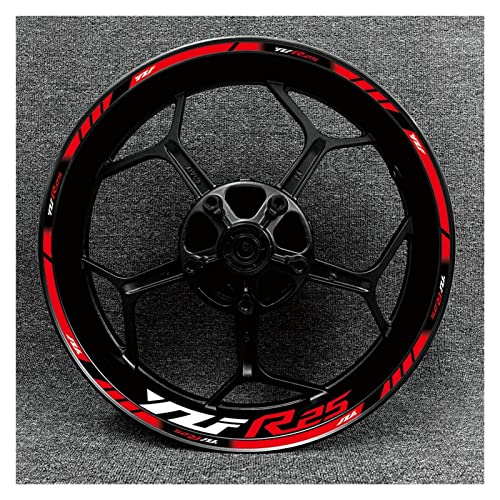 Moto Wheel Decalcomanie Moto Interno ed Esterno