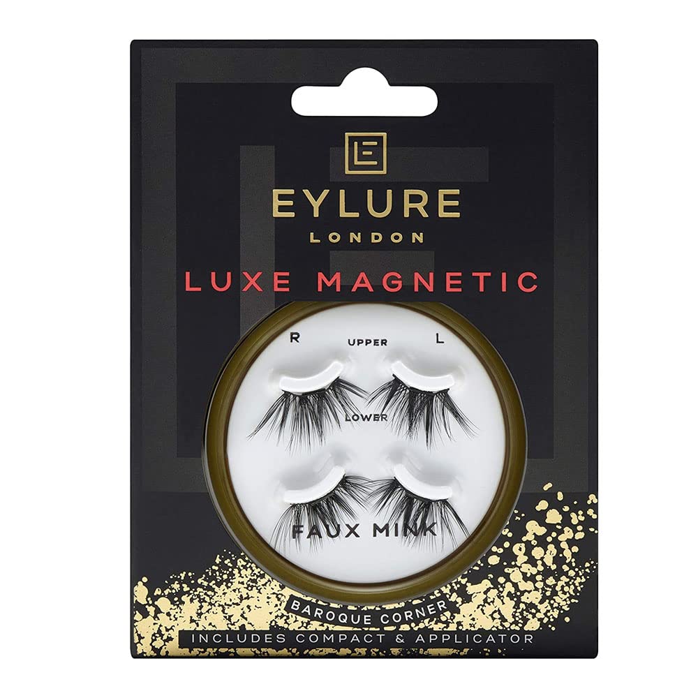 Eylure Luxe Magnetic Corner False Lashes, Baroque