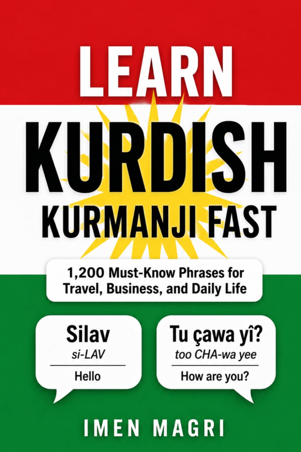 Learn Kurdish Kurmanji Fast: 1,200 Must-Know Phrases for Travel, Business, and Daily Life