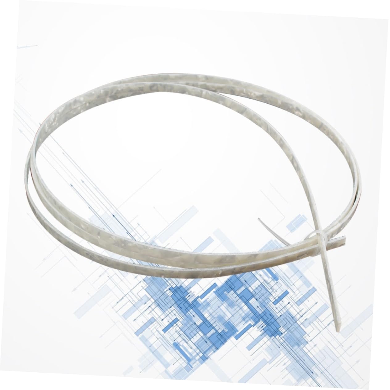 BESTonZON Guitar Binding and Purfling Strips White Set for Acoustic Classical Guitars