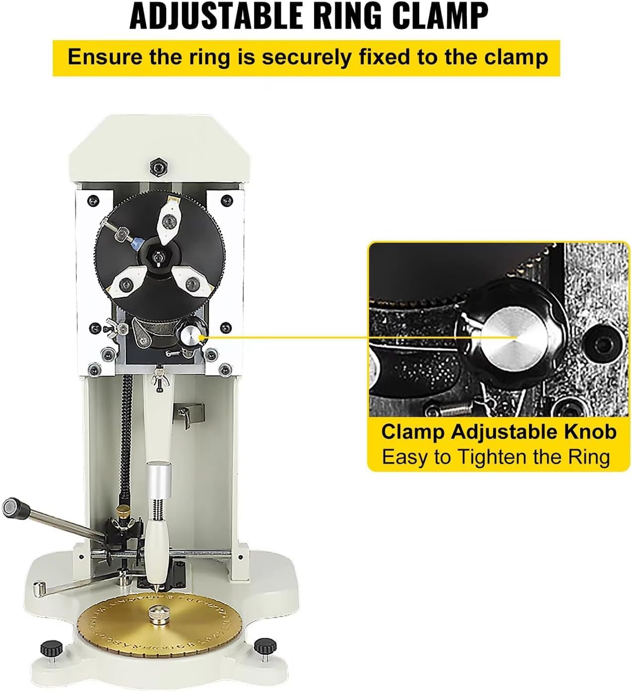 Incisore manuale con quadrante bifacciale per incisione su oro, argento, rame, blocco caratteri da 1,5 mm-2,0 mm, personalizza gioielli e artigianato