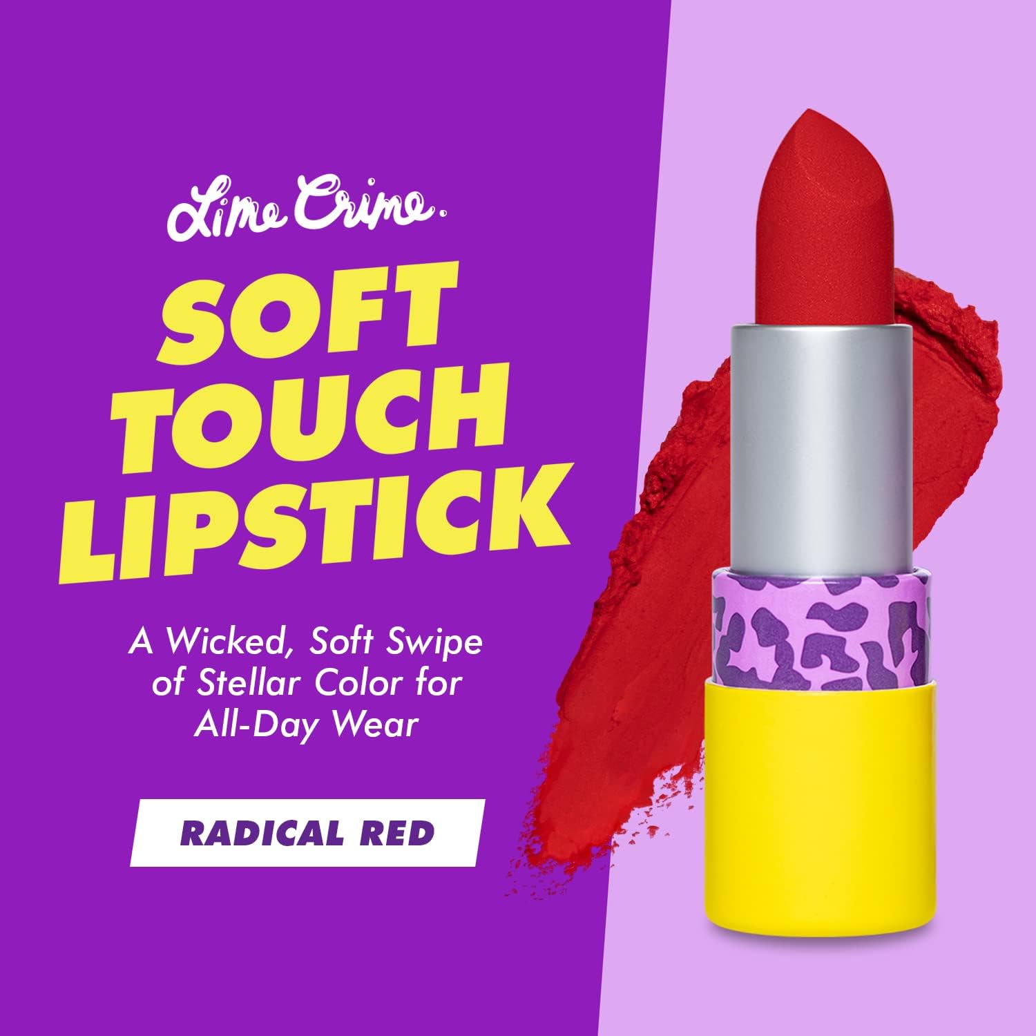 Soft Touch Lipstick - Radical Red
