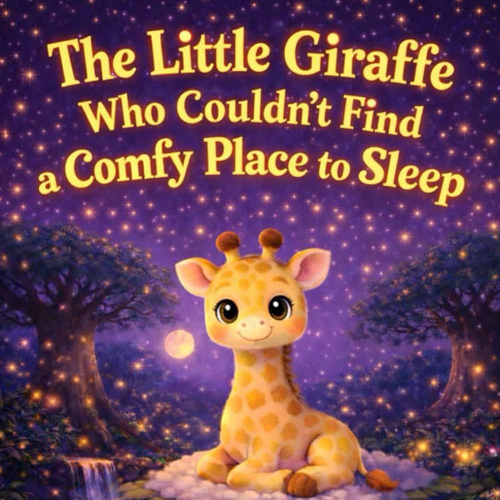 The Little Giraffe Who Couldn't Find a Comfy Place to Sleep: A Gentle Bedtime Story for Kids Who Can’t Get Comfortable at Night (Sleepy Little Animals)