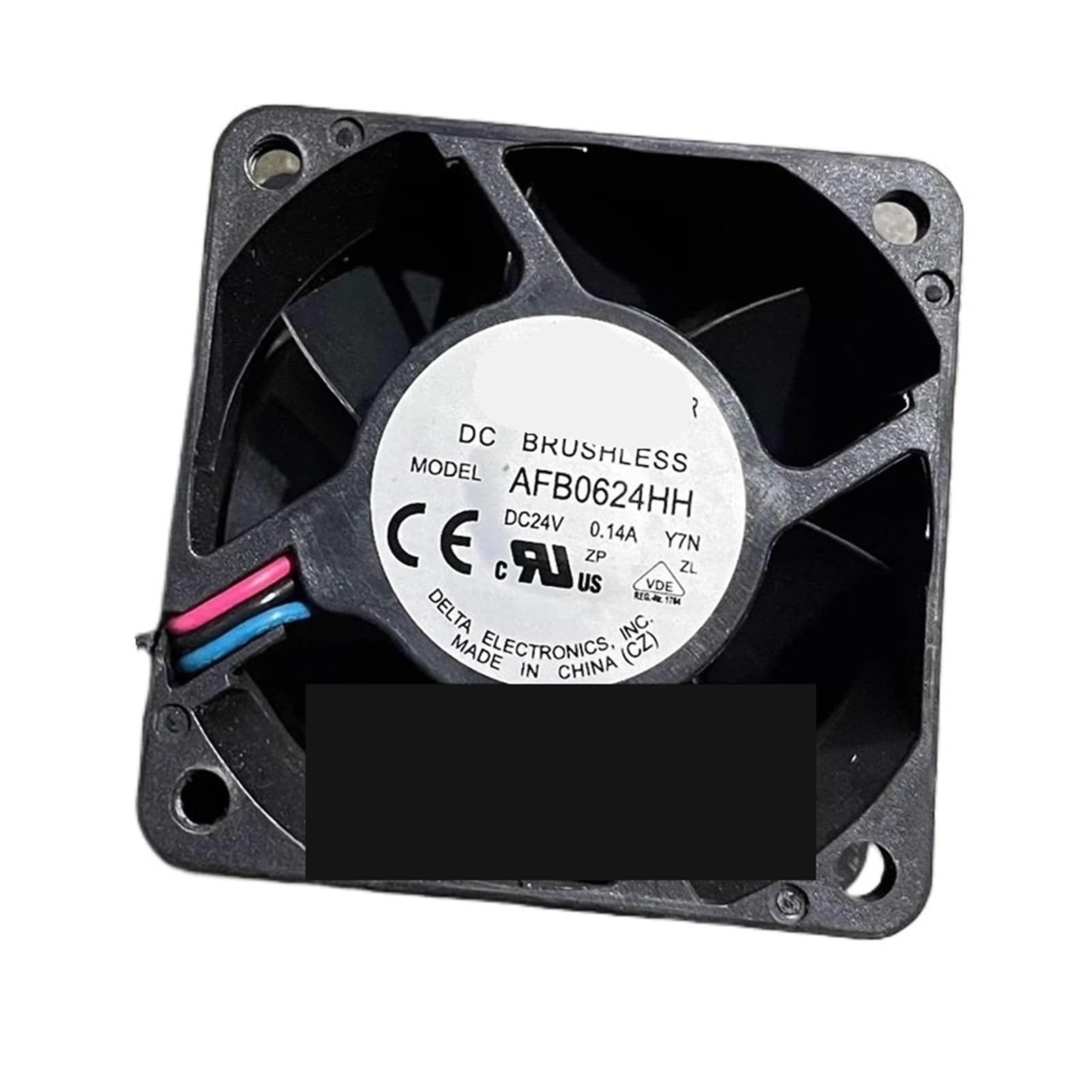 TYHUJKKL AFB0624HH 24V 0.14A 6025 three wire frequency converter air volume fan