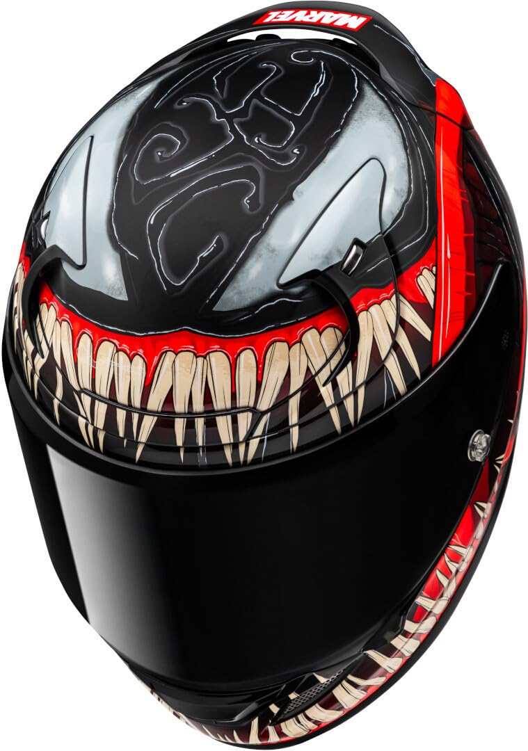 HJC, Casco Moto Integrale RPHA 12 VENOM 3 MARVEL MC1SF, XL