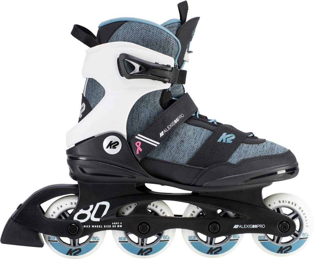K2 Alexis 80 PRO Inline Skate 2020 Black/Grey/Light