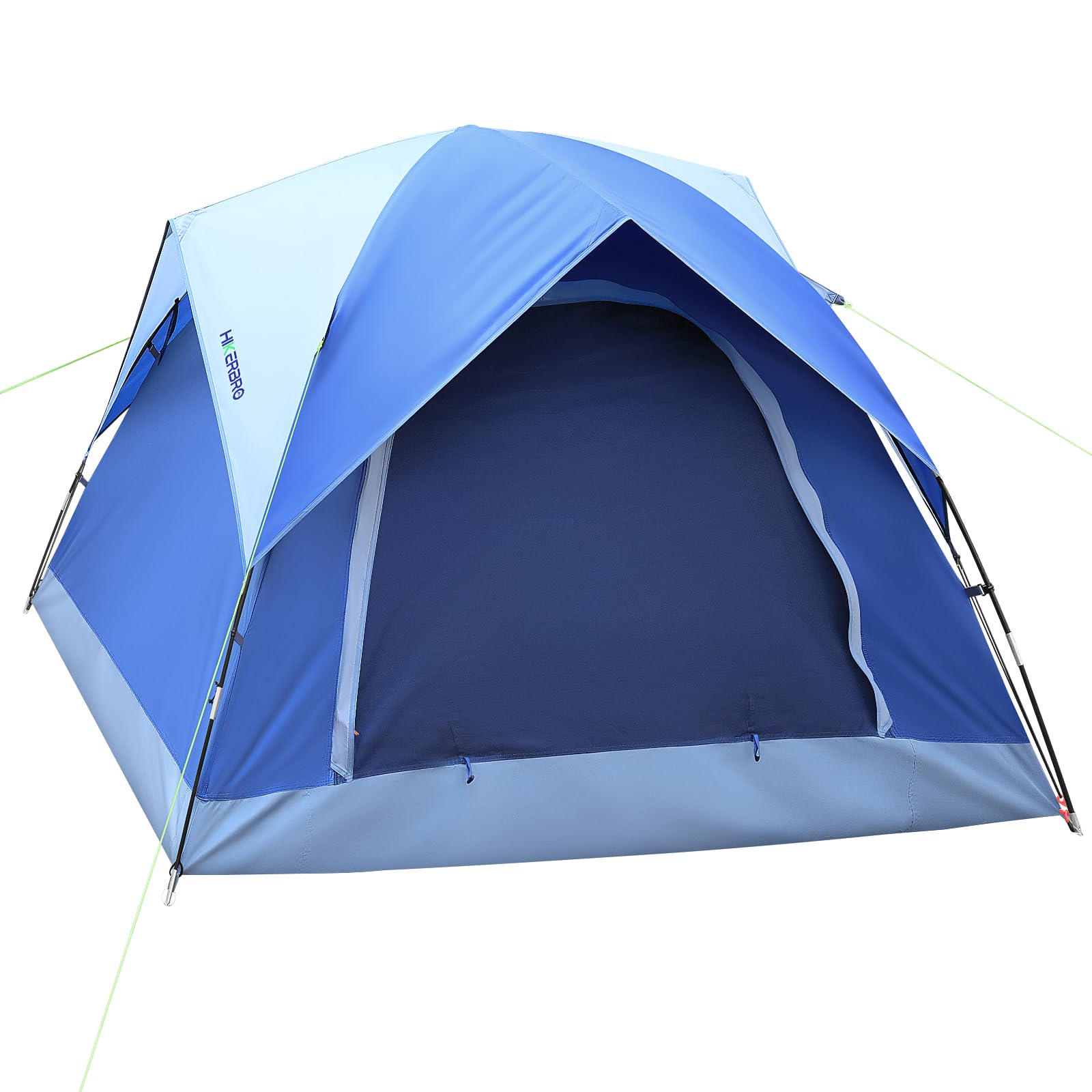 Amazon.co.jp: HIKERBRO 4人用テント ドームテント 3人用 2ドア