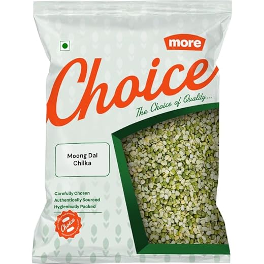 3S Moong Green Split Chilka - 1kg 1 kg