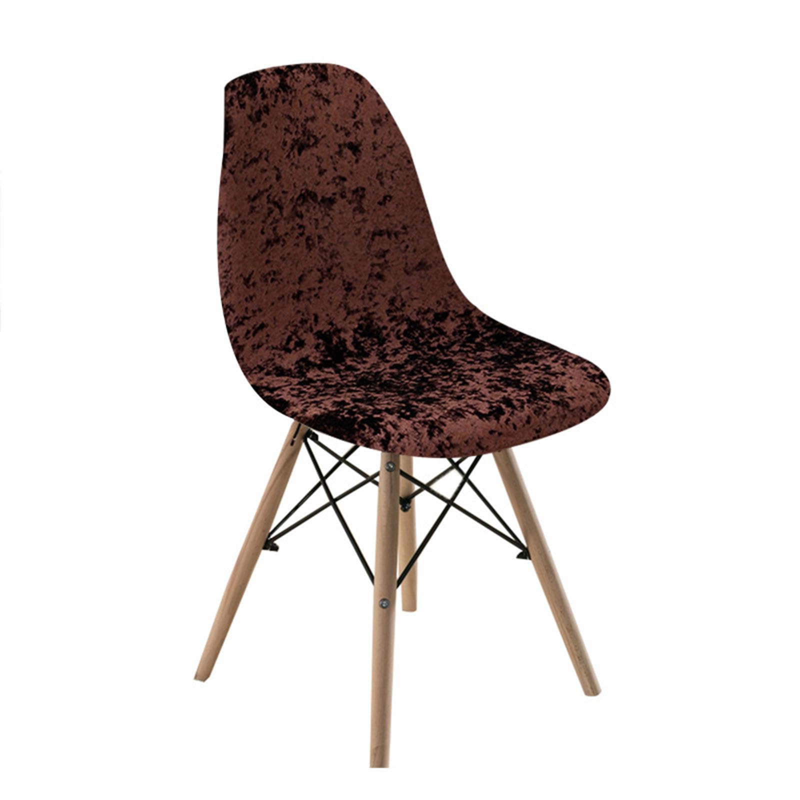 Housse de chaise velours de qualité supérieure lot de 4 sièges design café