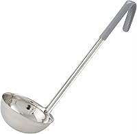 Vista 55 de Winco Cucharón de acero inoxidable, 8 onzas