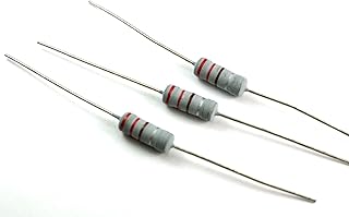 (F #22) 24pcs Metal Oxide Resistor 220 ohm, 1 watt, Non-inductive 220ohm 1w 10%