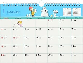 サンリオ(SANRIO) A4ウォールカレンダー 2026 スヌーピー 紙 壁掛け 622729