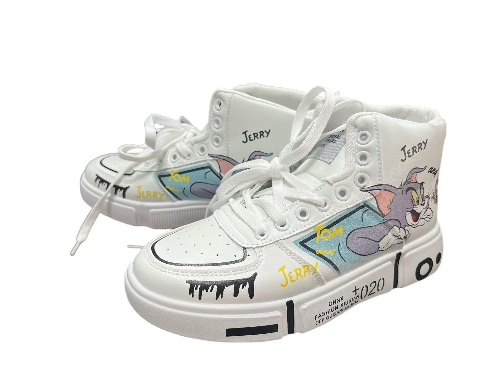 Amazon.co.jp: スニーカー トム ジェリー 靴 メンズ レディース 秋 冬