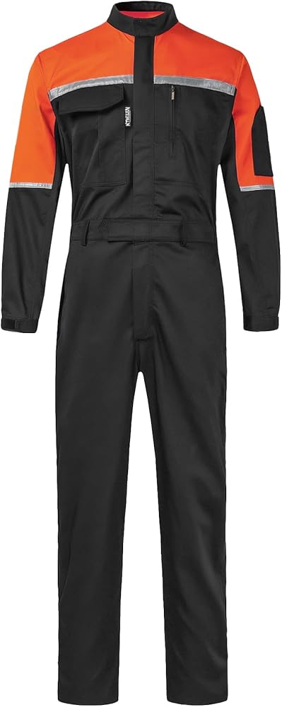 Amazon.com: KTWOLEN Mens Reflective Coverall Work Mechanics