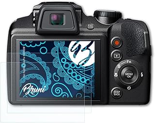 Bruni Screen Protector compatible with Fujifilm FinePix S9900W Protector Film, crystal clear Protective Film (2X)