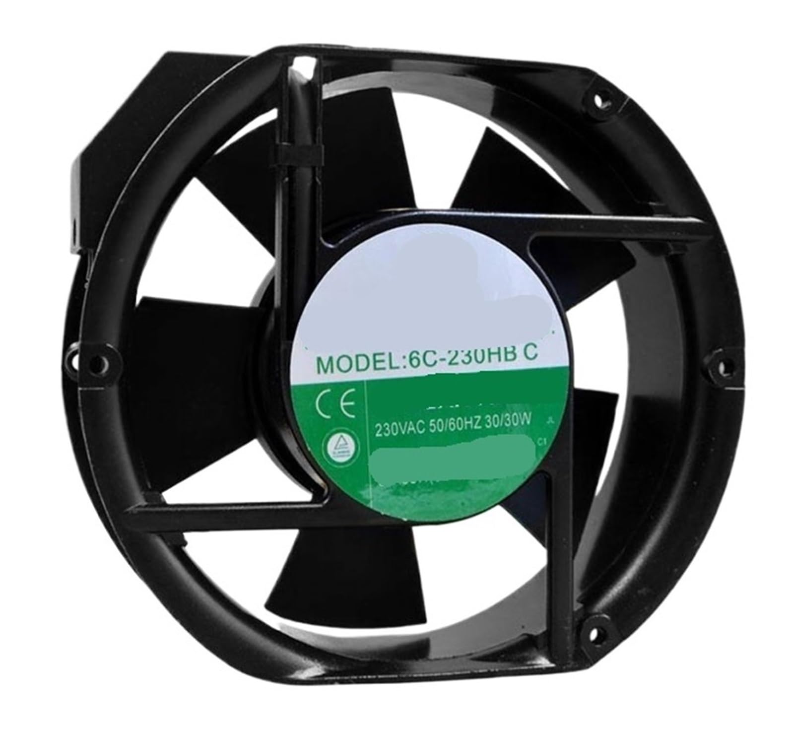 ZBWZXBDJ 6C-230HB C Axial Cooling Fan 230VAC 46/44W 172 * 150 * 51MM 2Wire(6C-230HB C)