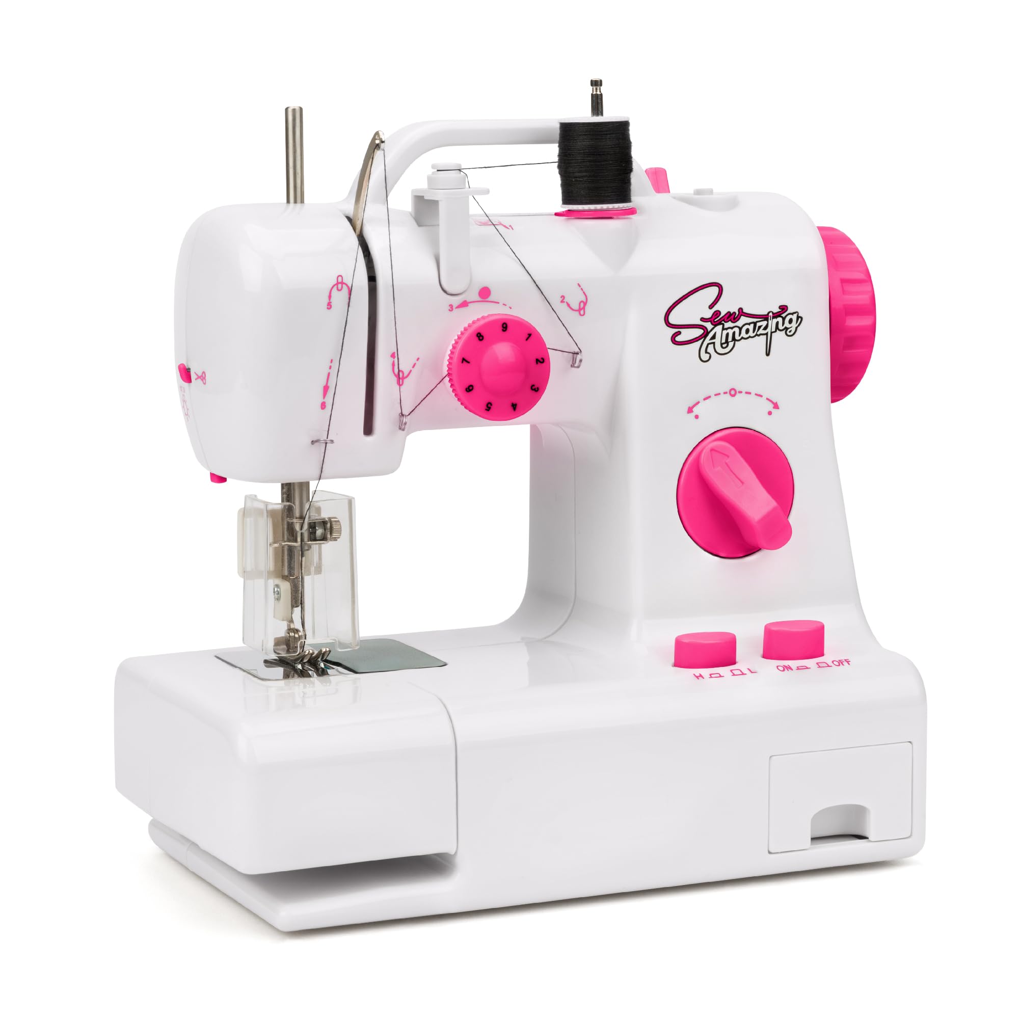 Studio, Sewing Machine STEAM Toy, Educational Complete Set for Beginners Girls and Kids