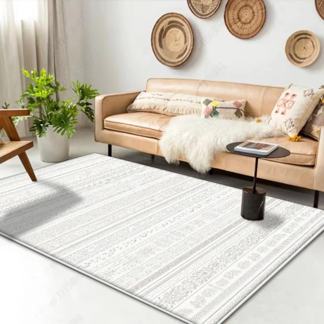 Tapis de sol géométrique pour habiller votre vestiaire ou salon