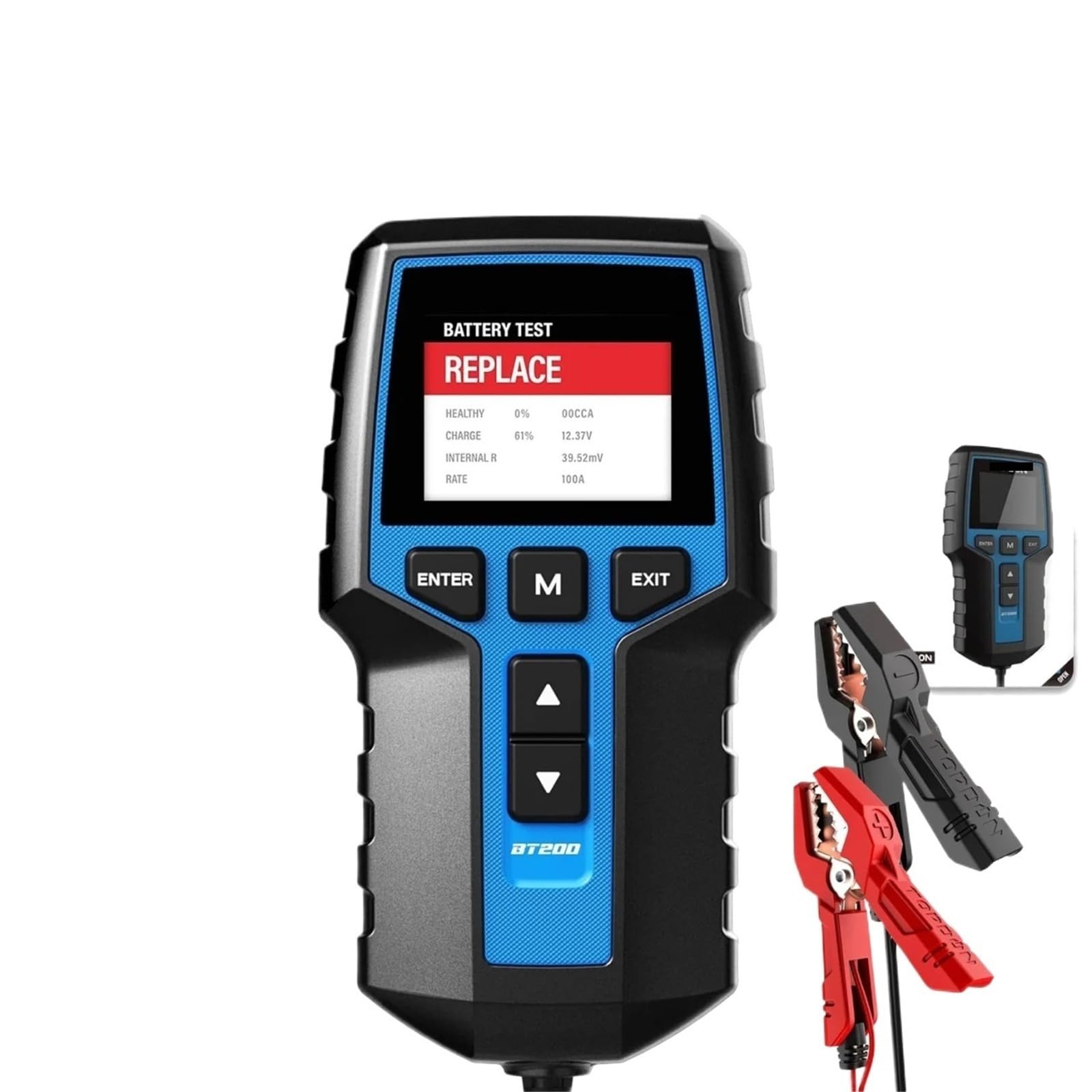 Batterietester, Batterietester Lade Ankurbeln Test-Tools for Auto 24V/12V Automotive Diagnostic Batterie Monitor 100-2000CCA