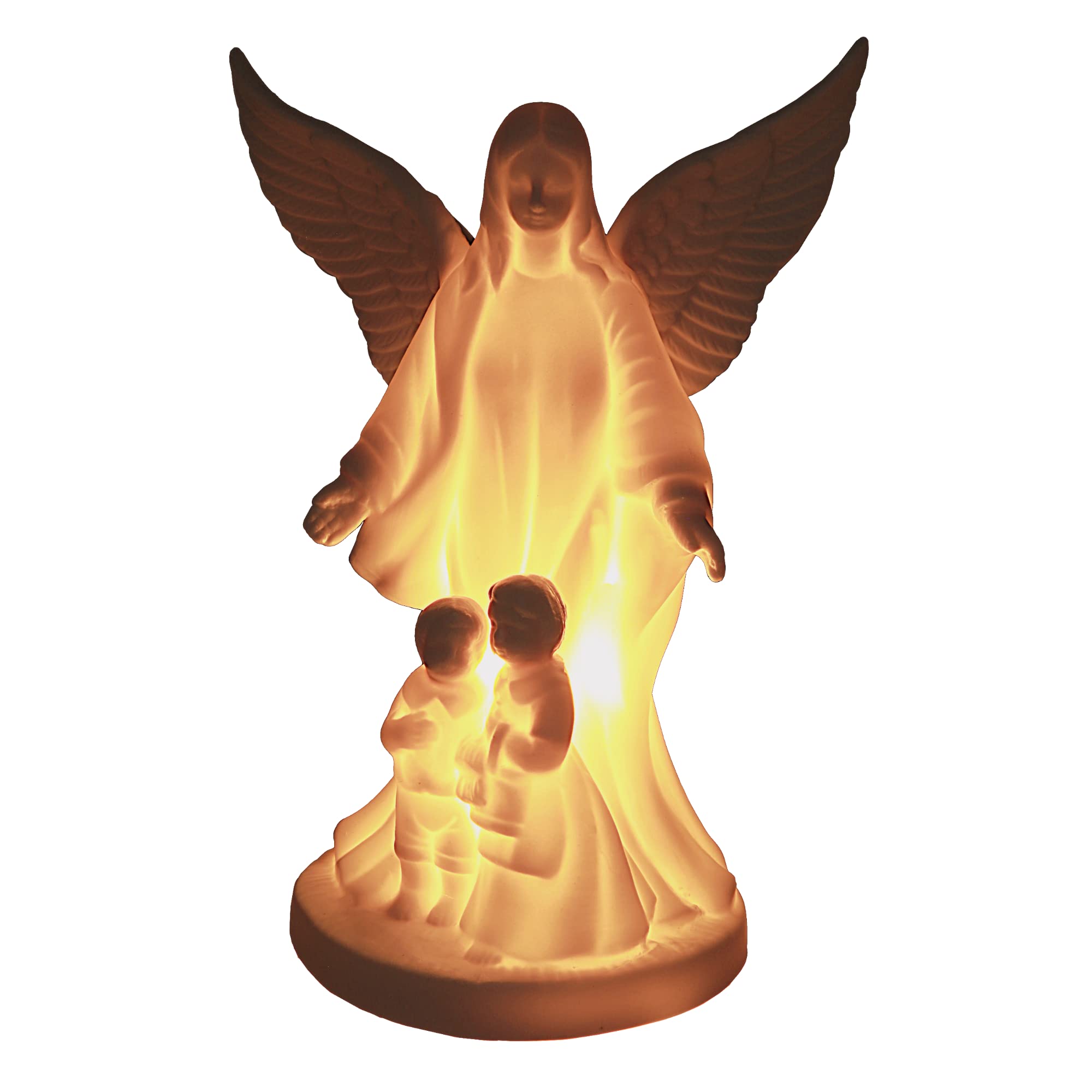 Needzo Guardian Angel Night Light, Plug in with On and Off Switch
