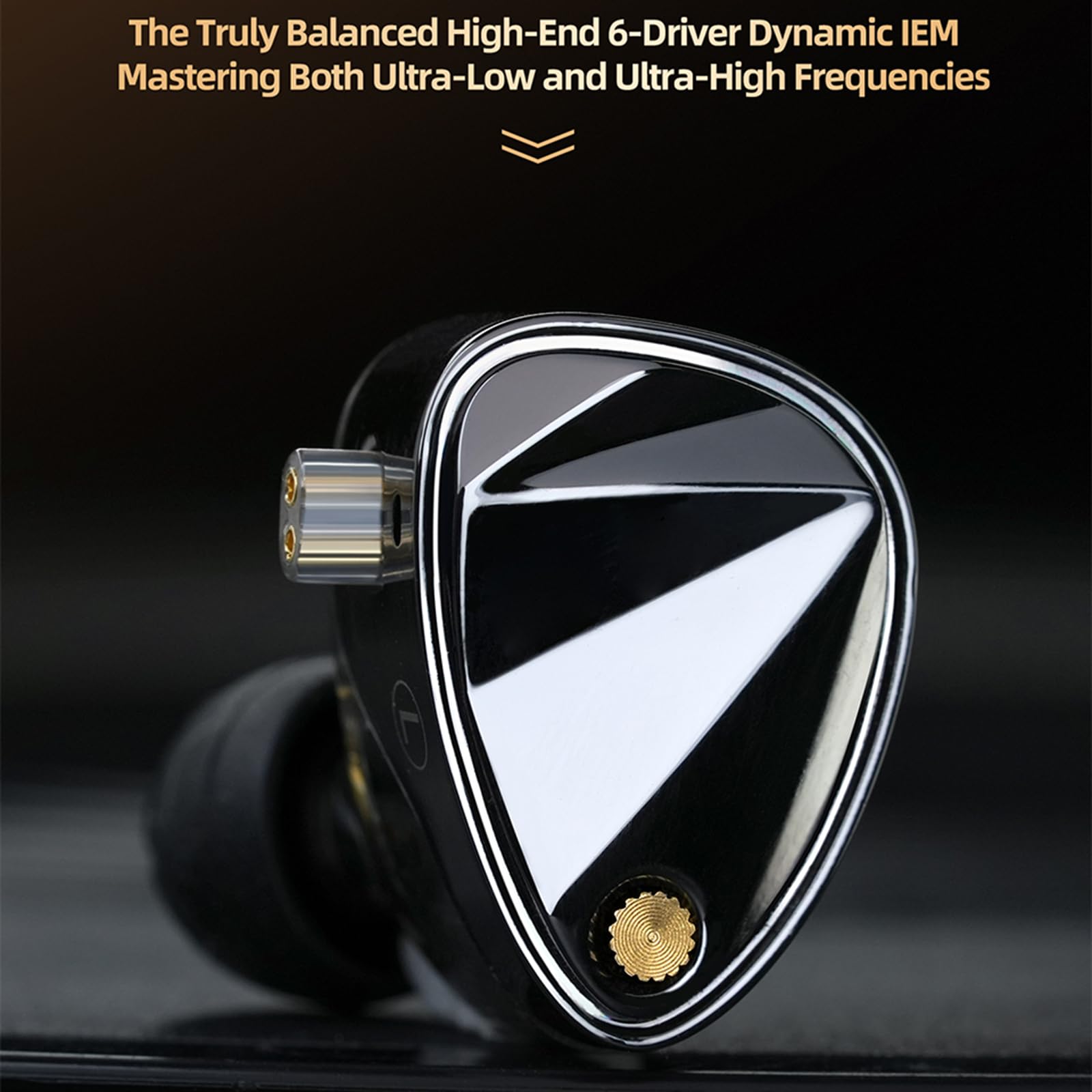 Auricolari Ergonomici Professionali da Studio Precisione del Suono del Driver Dinamico per Auricolari per Monitor da Studio A Bassa Frequenza Migliorati con Bassa Frequenza Migliorata