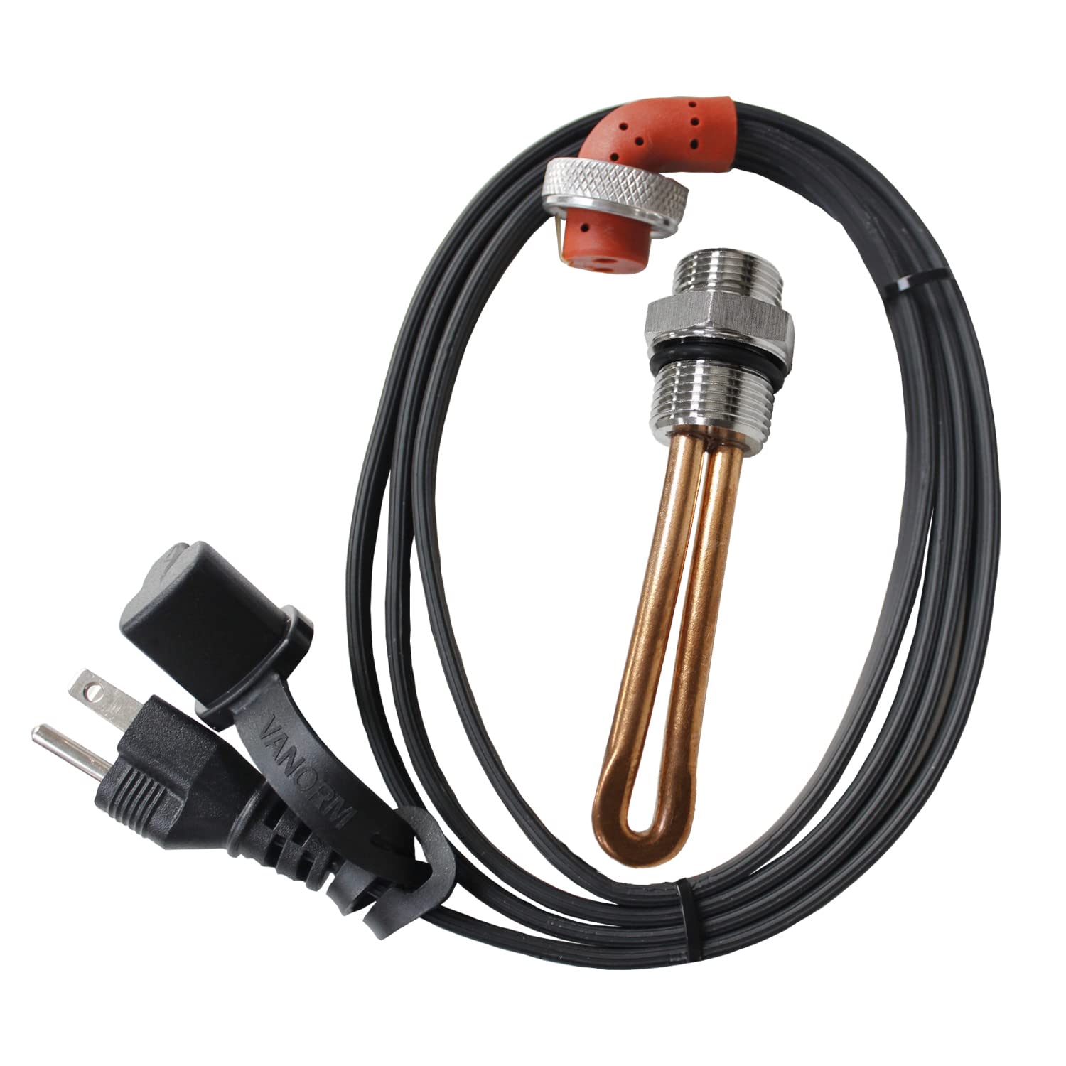 VANORM Engine Block Immersion Heater Replacement Compatible with Ford, Lincoln, Mercury, International/Navistar, John Deere 27mm Thread, 120V 1000W