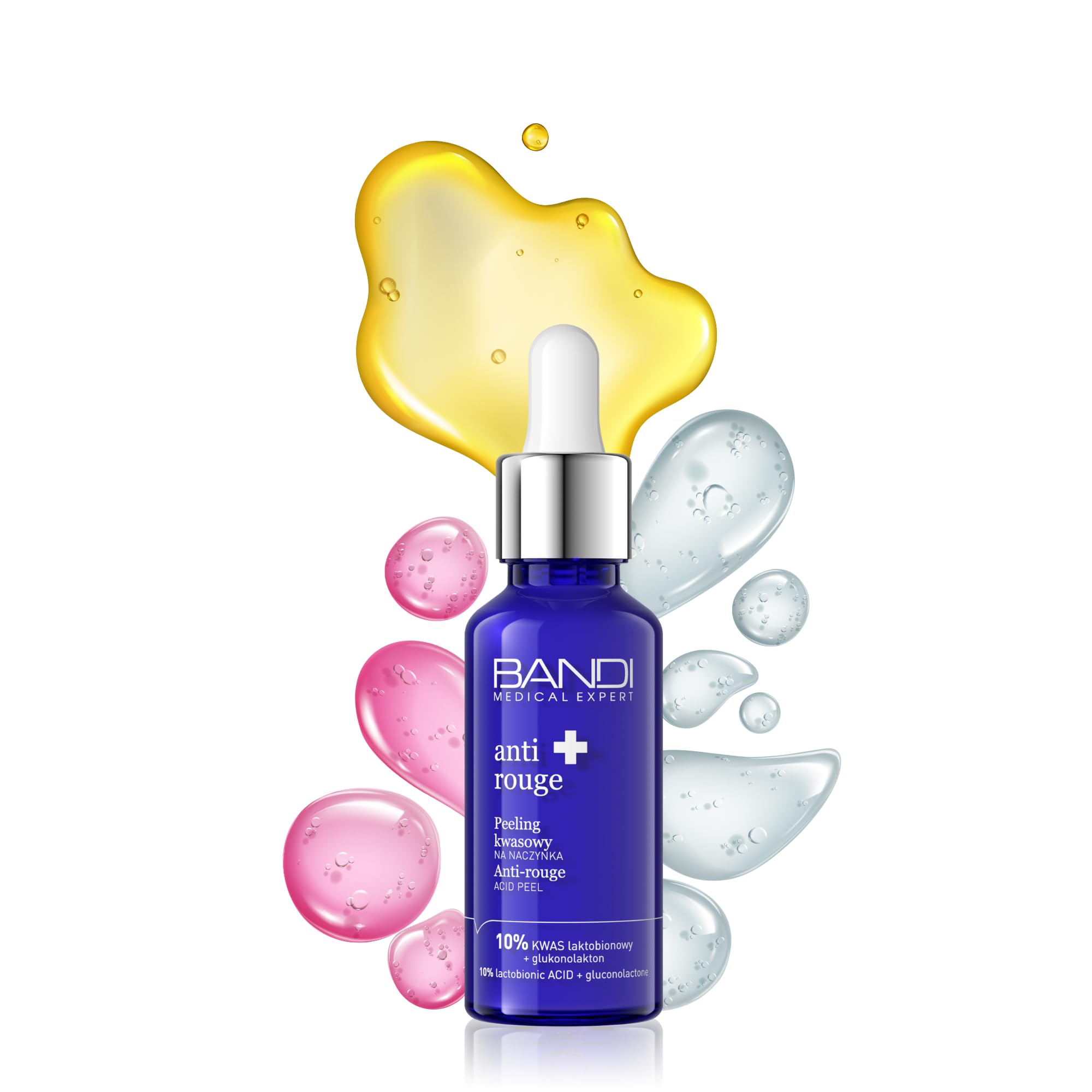 Bandi Revitalising Anti-Rouge Acid Peel for Sensitive Skin Offers Gentle Exfoliation Hydrating Ingredients and Protective Compounds for Beauty Care