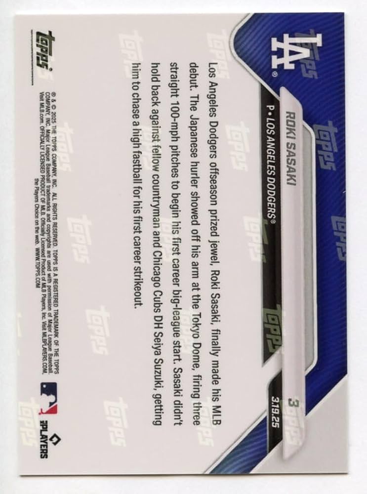 PSA 9 佐々木朗希 ルーキカード ホロカード 50枚限定 PSA 9 佐々木朗希 ルーキカード ホロカード 50枚限定 佐々木朗希