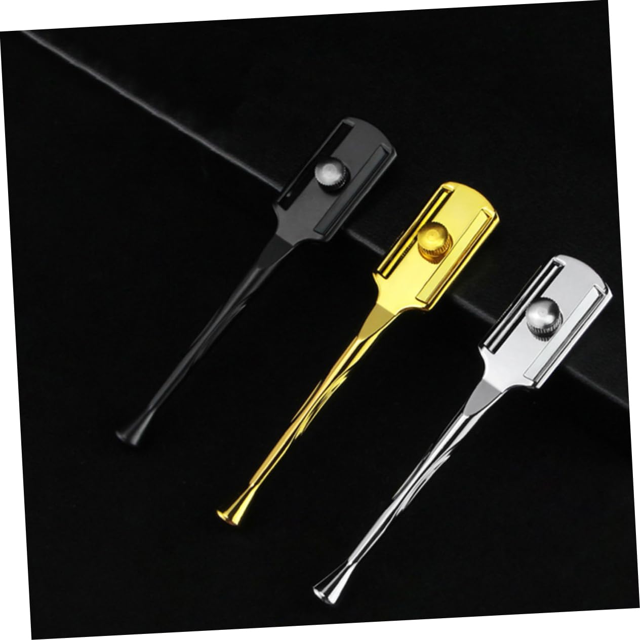 BESTYASH Old Style Beard Shaver Manual Face Trimming Razor Hair Cutting Tool for Smooth Shave