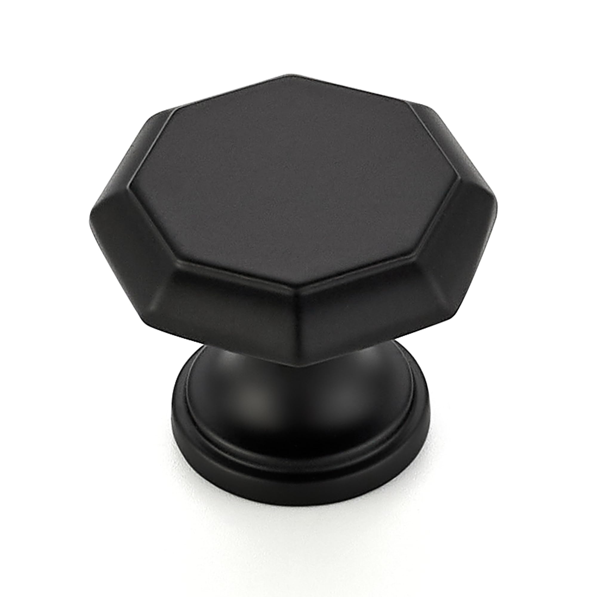 Ravinte 30 Pack Matte Black Kitchen Cabinet knobs Single Hole Drawer Pulls for Bathroom, Dresser Drawer and Cupboard Hardware