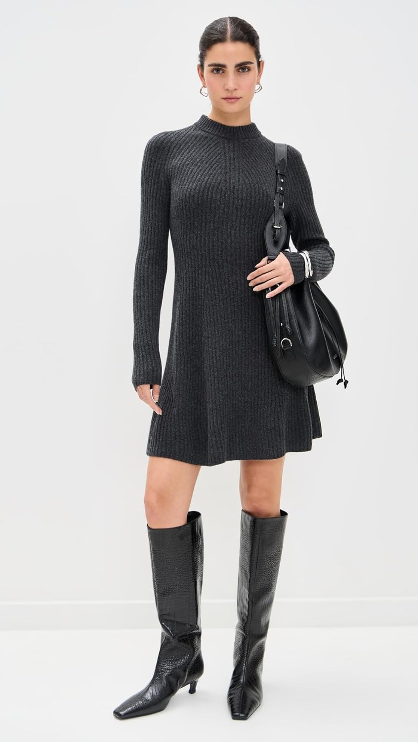 Theory Women's Traveling Rib Dress - Image 3
