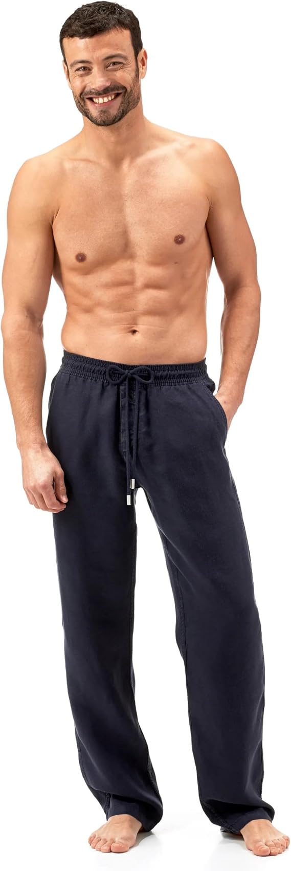 Comfort Linen Pants Solid