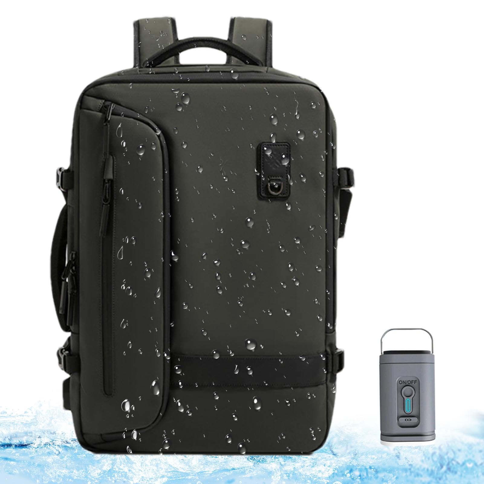 ブラックバックパック エアバック Airback 真空圧縮で大容量をスマートに持ち歩き。快適な背負い心地も実現