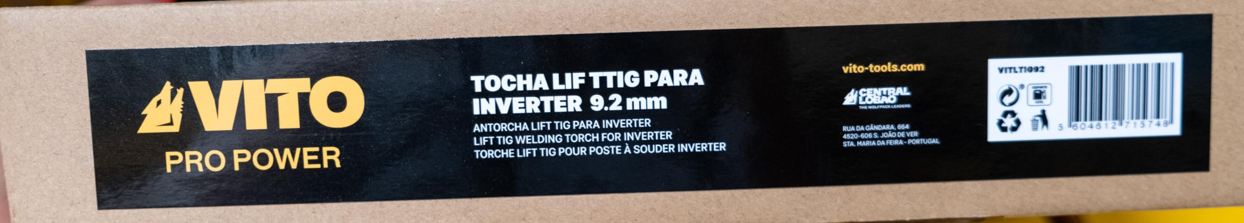 VITO - Inwertorowa spawarka połączona ARC TIG 170A palnik TIG +12 prętów Ø 2,5 mm + automatyczny kaptur + luksusowa walizka