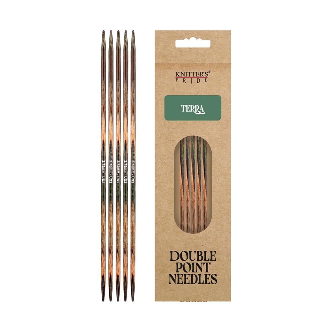 Knitter's Pride Terra Double-Pointed Sock Needle 15 cm 2.75 mm - 1 piece