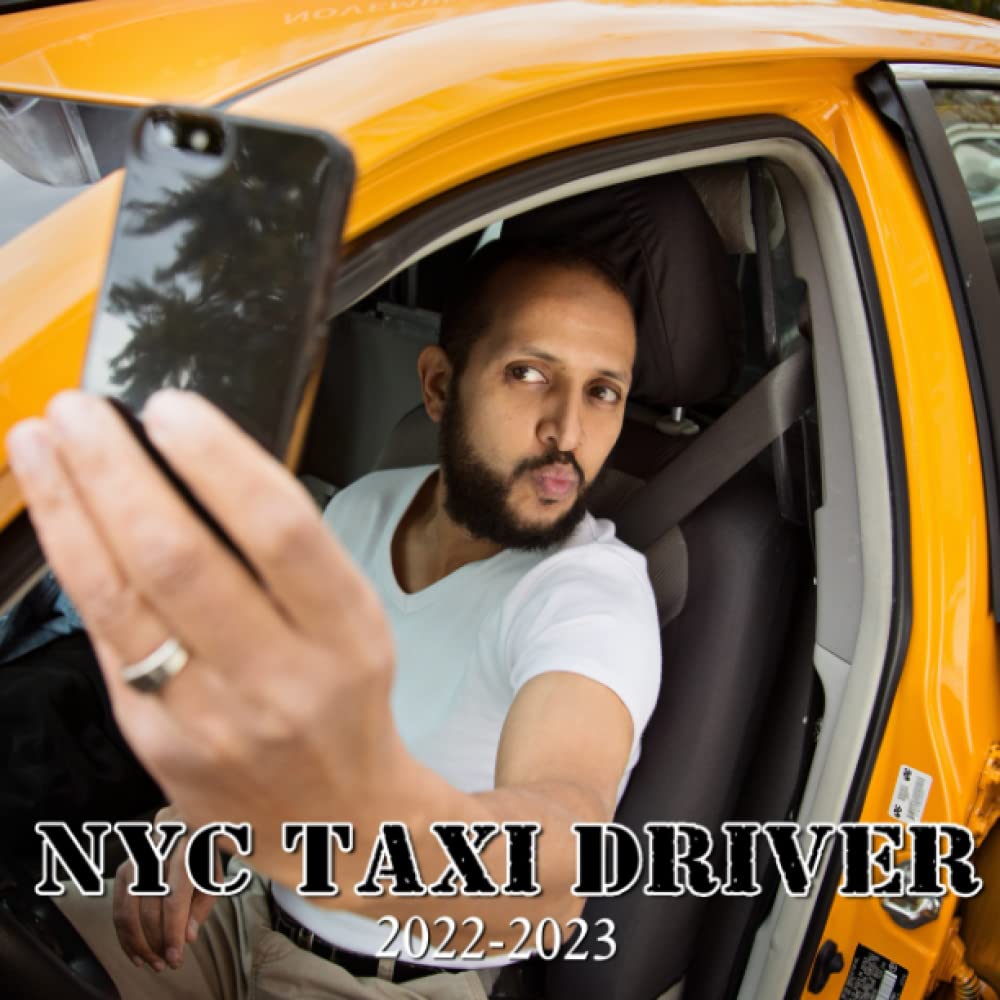 Buy NYC Taxi Driver 2022 Calendar Humorous Yellow Cab Drivers Gift 