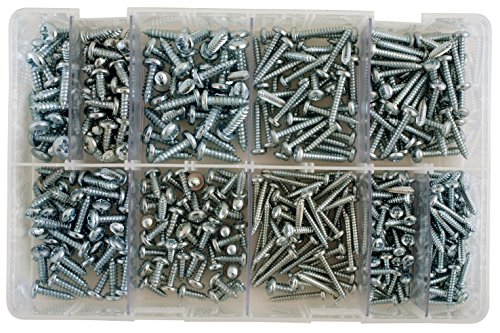Connect 35000 Assorted Self Tapping Pan Pozi Screws