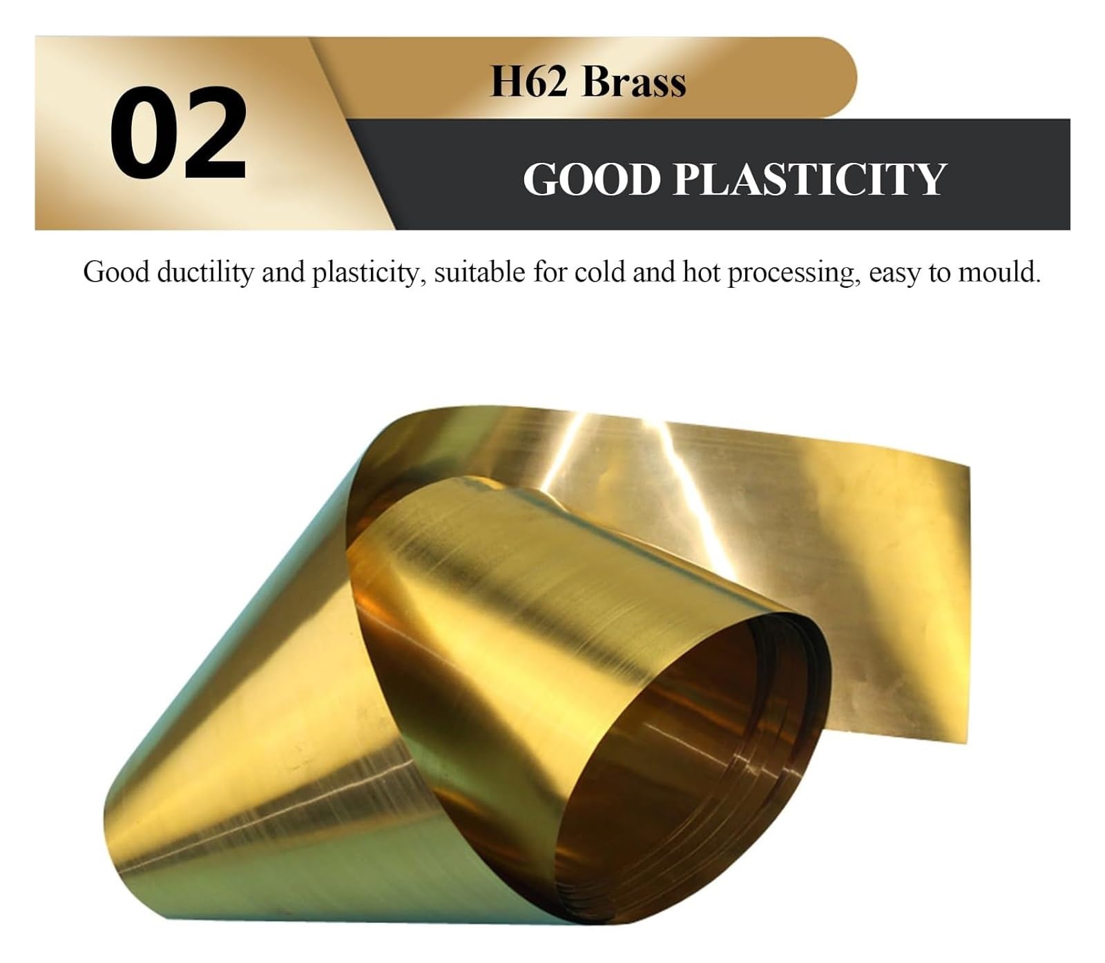 Rolka z blachy mosiężnej Cienka blacha z mosiądzu Płyta foliowa 0,4 × 250 × 1000 Mm-0,4 × 400 × 1000 Mm Nadaje się do majsterkowania i napraw,(0.4x250x1000mm)