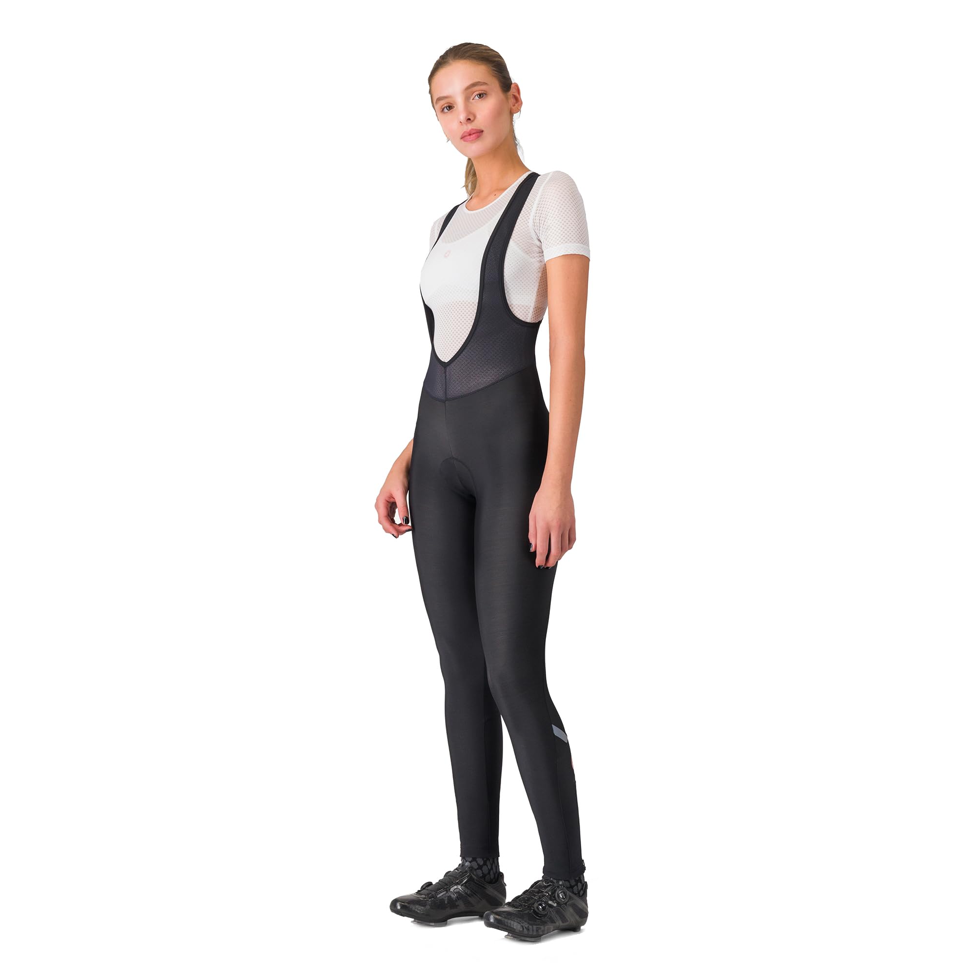 CASTELLI 4523567-010 ENTRATA W BIBTIGHT Short Cycling Dungarees Unisex Black Size L