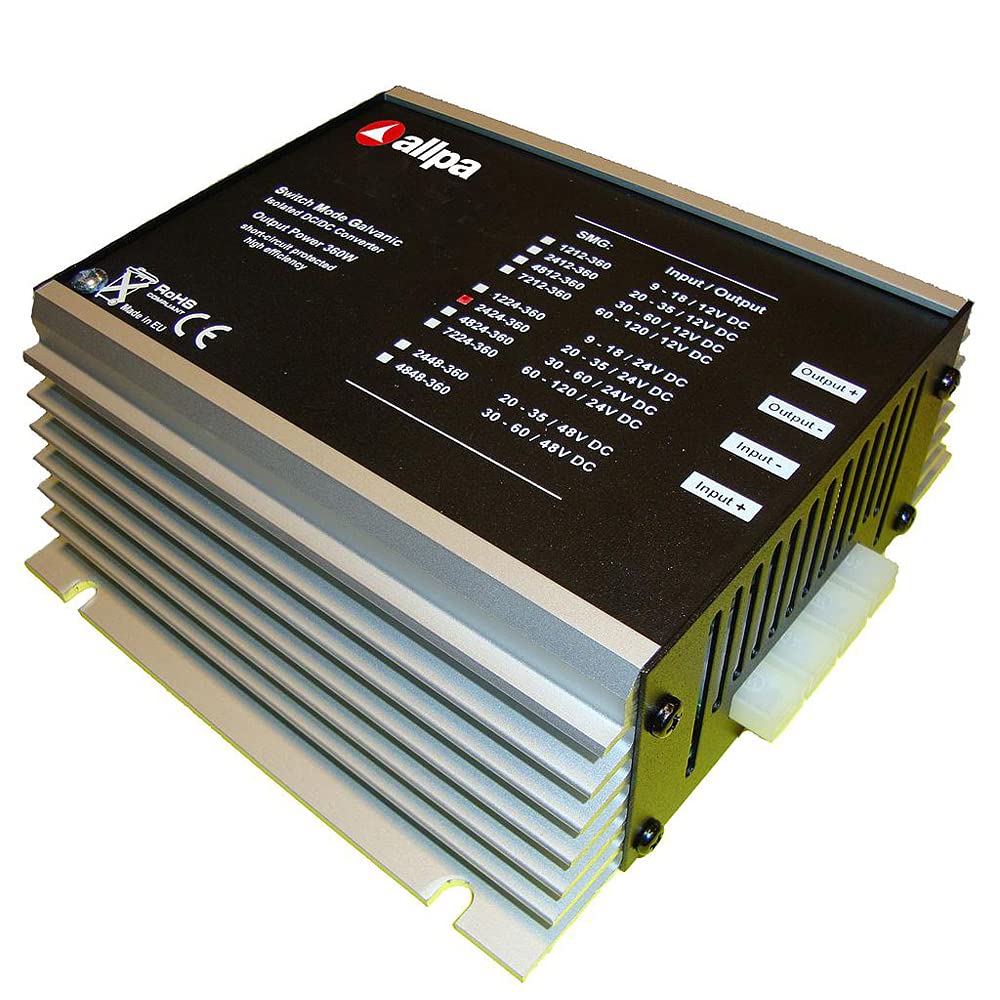 allpa SMG-4812-200 - Convertidor de corriente continua (30-60 V, 12 5 V, con separación galvanizada)