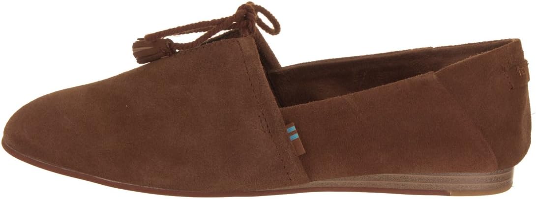 TOMS Kelli Dark Amber Suede 10 B (M)