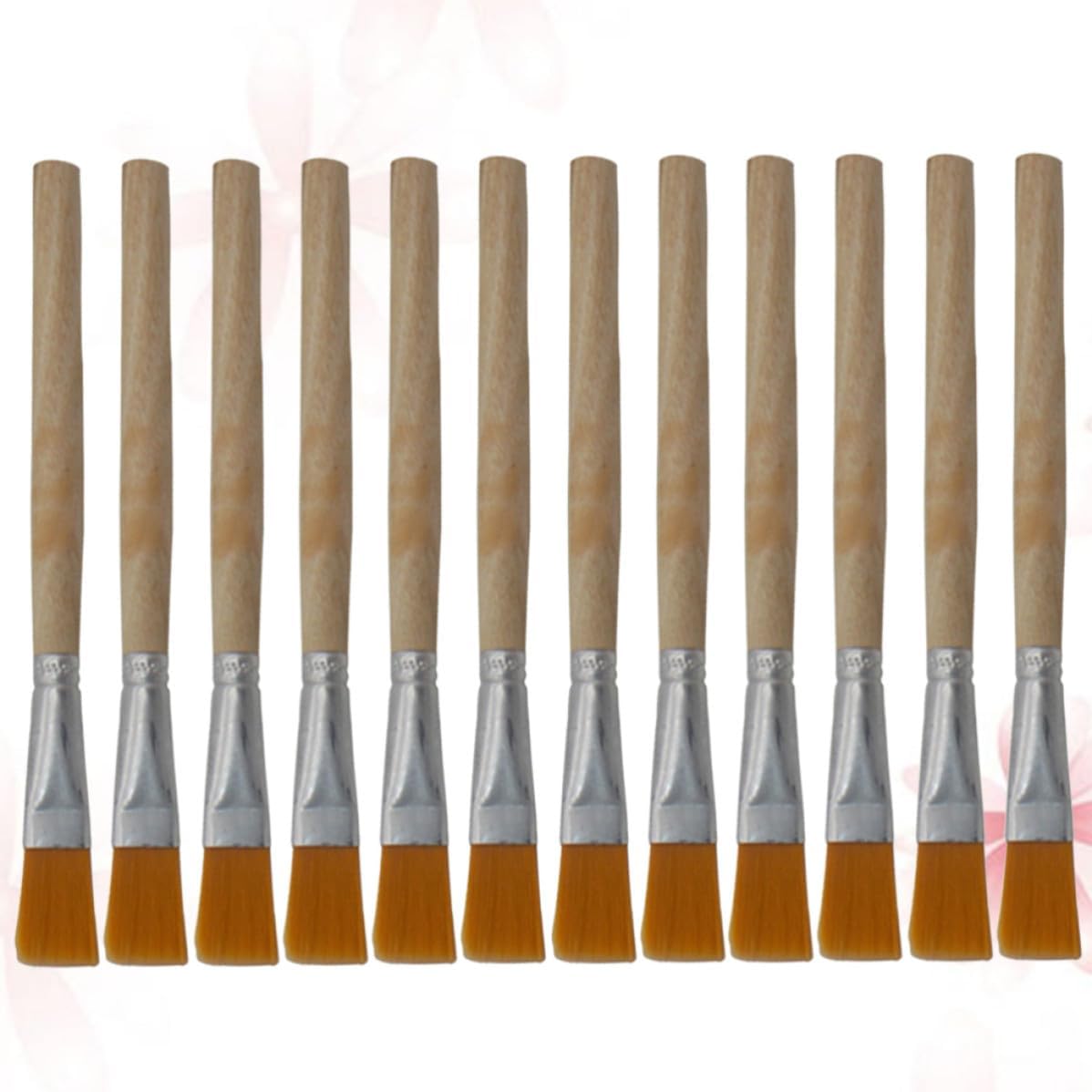 12pcs Nylon Keyboard Brush for Dust Cleaning, Long Handle