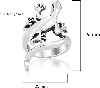 アクセサリー Vintage Silver K18 925 Lizard Ring Vintage Silver K18 925 Lizard Ring