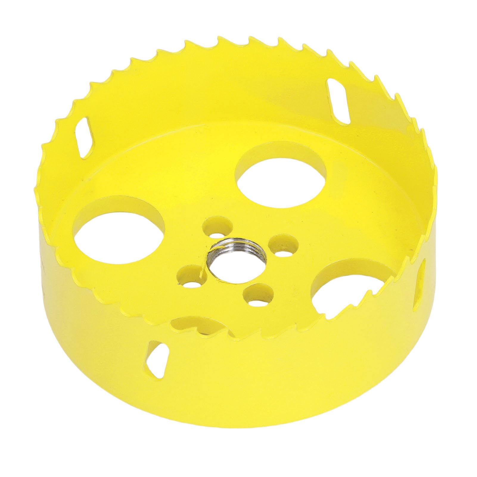 6 1 Taglierina per Fori da 4 Pollici con Ciotola per la Polvere Set di Seghe a Tazza Bimetalliche da 160 Mm HSS per Illuminazione da Incasso Include 2 Perni Chiave per Punte da Trapano per